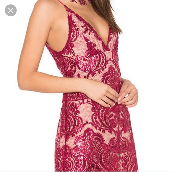 Free People Night Shimmers Mini Dress - Picture 2 of 4